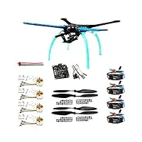 qwinout s550 diy rc quadcopter drone unassembly pnf combo set kk multicopter flight control (no battery remote controller)