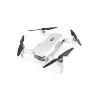 drone hubsan drone ace se avec caméra 4k 3 axes 30fps 10km gps wifi fpv blanc